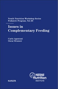 Enlarge image Cover: Issues in Complementary Feeding - Karger, S