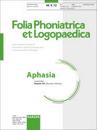 Abbildung von: Aphasia - S. Karger