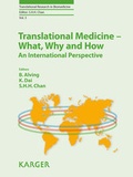 Cover: Translational Medicine - What, Why and How: An International Perspective - S. Karger
