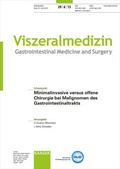 Cover: Minimalinvasive versus offene Chirurgie bei Malignomen des Gastrointestinaltraktes - S. Karger