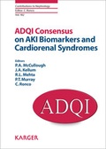 Cover: ADQI Consensus on AKI Biomarkers and Cardiorenal Syndromes - S. Karger