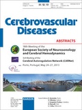 Cover: European Society of Neurosonology and Cerebral Hemodynamics / Cerebral Autoregulation Network (CARNet) - S. Karger