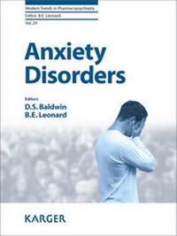 Enlarge image Cover: Anxiety Disorders - S. Karger