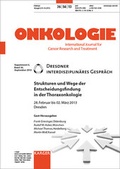Cover: Strukturen und Wege der Entscheidungsfindung in der Thoraxonkologie - Karger, S