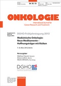 Cover: Medizinische Onkologie: Neue Medikamente - Hoffnungstr&auml;ger mit Risiken - S. Karger
