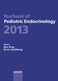 Cover: Yearbook of Pediatric Endocrinology 2013 - S. Karger