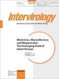 Cover: Mimivirus, Marseillevirus and Megavirales: The Emerging Field of Giant Viruses - Karger, S