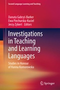 Cover: Investigations in Teaching and Learning Languages - Springer