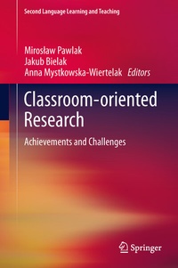 Enlarge image Cover: Classroom-oriented Research - Springer