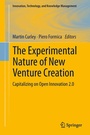 Cover: The Experimental Nature of New Venture Creation - Springer