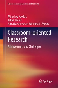 Enlarge image Cover: Classroom-oriented Research - Springer