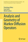 Cover: Analysis and Geometry of Markov Diffusion Operators - Springer