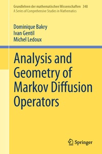 Abbildung von: Analysis and Geometry of Markov Diffusion Operators - Springer
