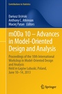 Cover: mODa 10 - Advances in Model-Oriented Design and Analysis - Springer