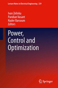 Enlarge image Cover: Power, Control and Optimization - Springer
