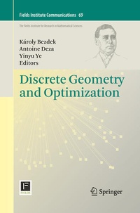 Enlarge image Cover: Discrete Geometry and Optimization - Springer