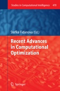 Cover: Recent Advances in Computational Optimization - Springer