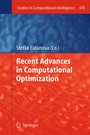 Cover: Recent Advances in Computational Optimization - Springer