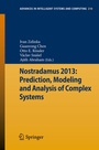Cover: Nostradamus 2013: Prediction, Modeling and Analysis of Complex Systems - Springer