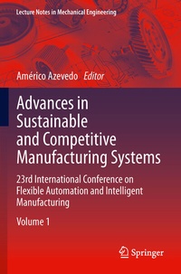 Abbildung von: Advances in Sustainable and Competitive Manufacturing Systems - Springer
