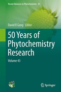 Cover: 50 Years of Phytochemistry Research - Springer