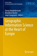 Cover: Geographic Information Science at the Heart of Europe - Springer
