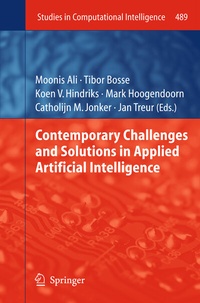Enlarge image Cover: Contemporary Challenges and Solutions in Applied Artificial Intelligence - Springer