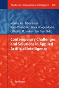 Cover: Contemporary Challenges and Solutions in Applied Artificial Intelligence - Springer