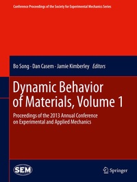 Enlarge image Cover: Dynamic Behavior of Materials, Volume 1 - Springer