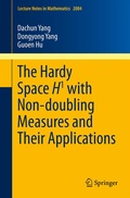 Cover: The Hardy Space H1 with Non-doubling Measures and Their Applications - Springer