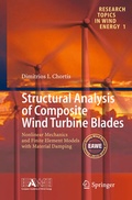 Cover: Structural Analysis of Composite Wind Turbine Blades - Springer
