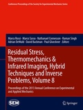 Cover: Residual Stress, Thermomechanics & Infrared Imaging, Hybrid Techniques and Inverse Problems, Volume 8 - Springer