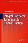 Cover: Integral Transform Techniques for Green's Function - Springer