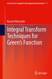 Enlarge image Cover: Integral Transform Techniques for Green's Function - Springer