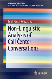 Abbildung von: Non-Linguistic Analysis of Call Center Conversations - Springer