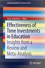 Cover: Effectiveness of Time Investments in Education - Springer