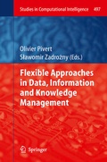 Cover: Flexible Approaches in Data, Information and Knowledge Management - Springer