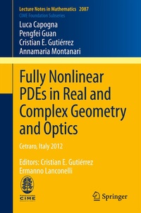 Abbildung von: Fully Nonlinear PDEs in Real and Complex Geometry and Optics - Springer
