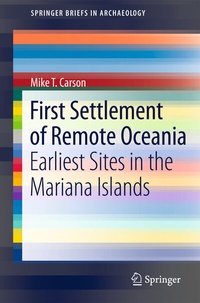 Enlarge image Cover: First Settlement of Remote Oceania - Springer