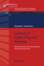 Cover: Control of Cyber-Physical Systems - Springer