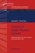 Cover: Control of Cyber-Physical Systems - Springer