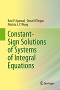 Cover: Constant-Sign Solutions of Systems of Integral Equations - Springer