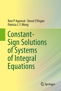 Abbildung von: Constant-Sign Solutions of Systems of Integral Equations - Springer