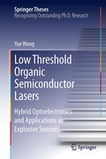 Cover: Low Threshold Organic Semiconductor Lasers - Springer