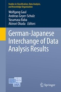 Cover: German-Japanese Interchange of Data Analysis Results - Springer