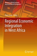 Cover: Regional Economic Integration in West Africa - Springer