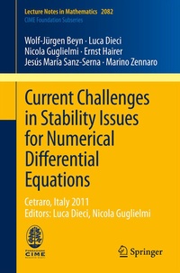 Abbildung von: Current Challenges in Stability Issues for Numerical Differential Equations - Springer
