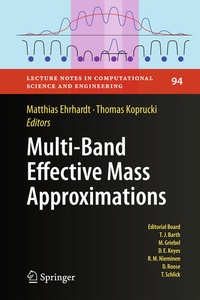 Enlarge image Cover: Multi-Band Effective Mass Approximations - Springer