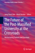 Cover: The Future of the Post-Massified University at the Crossroads - Springer