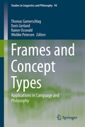 Cover: Frames and Concept Types - Springer